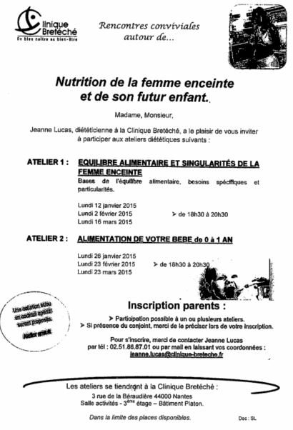 rencontres bretéché femmes enceinte